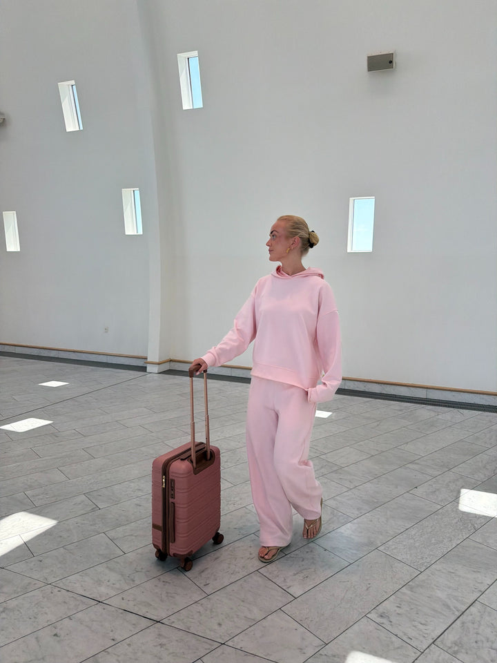 Emma Oversize Hoodie - Baby Pink