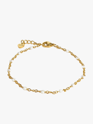 Shirley Beads Bracelet - Gold Plated