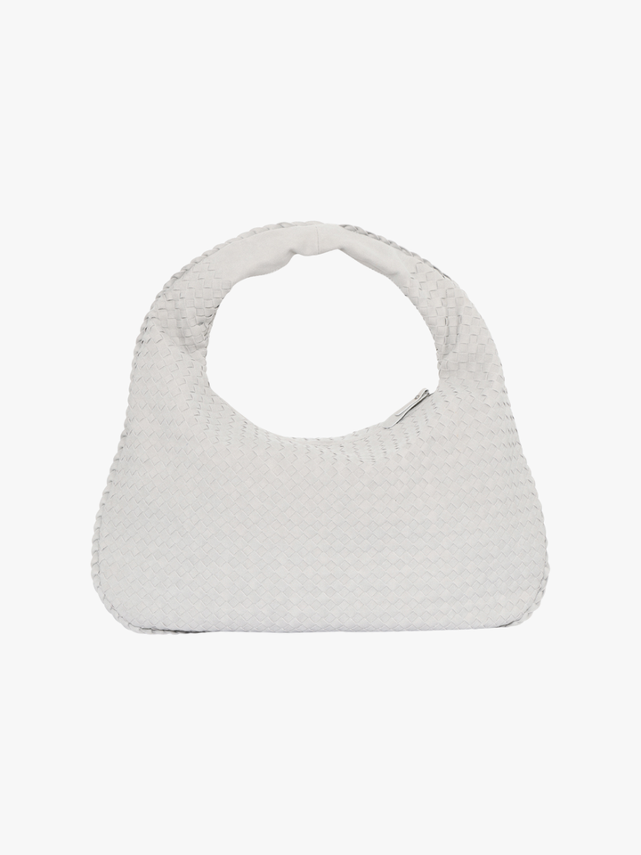 Charlotte Bag Faux Suede - Light Grey