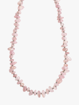 Pam Stone Necklace - Stainless Steel