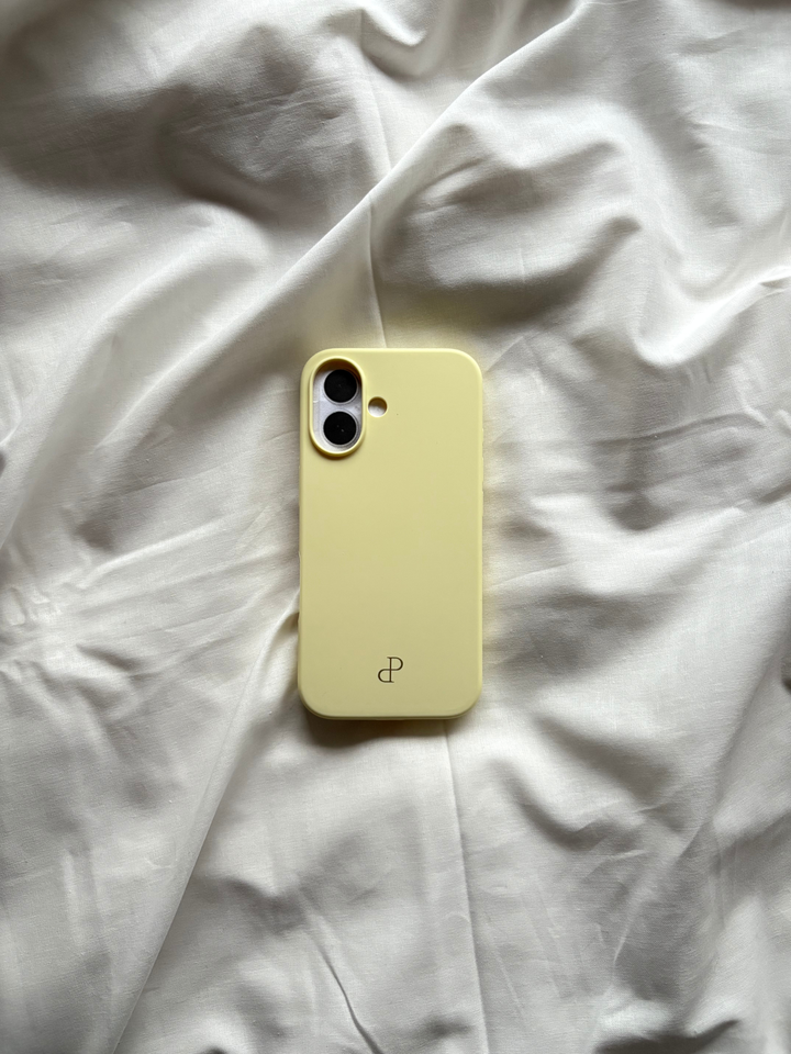 iPhone 16 Cover - Butter Yellow