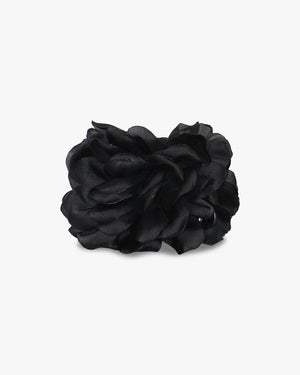 Flower Hairclip - Black