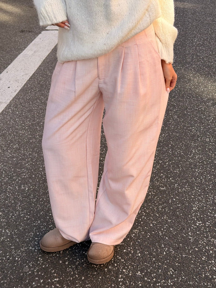 Nora Pants - Pink Blush Melange