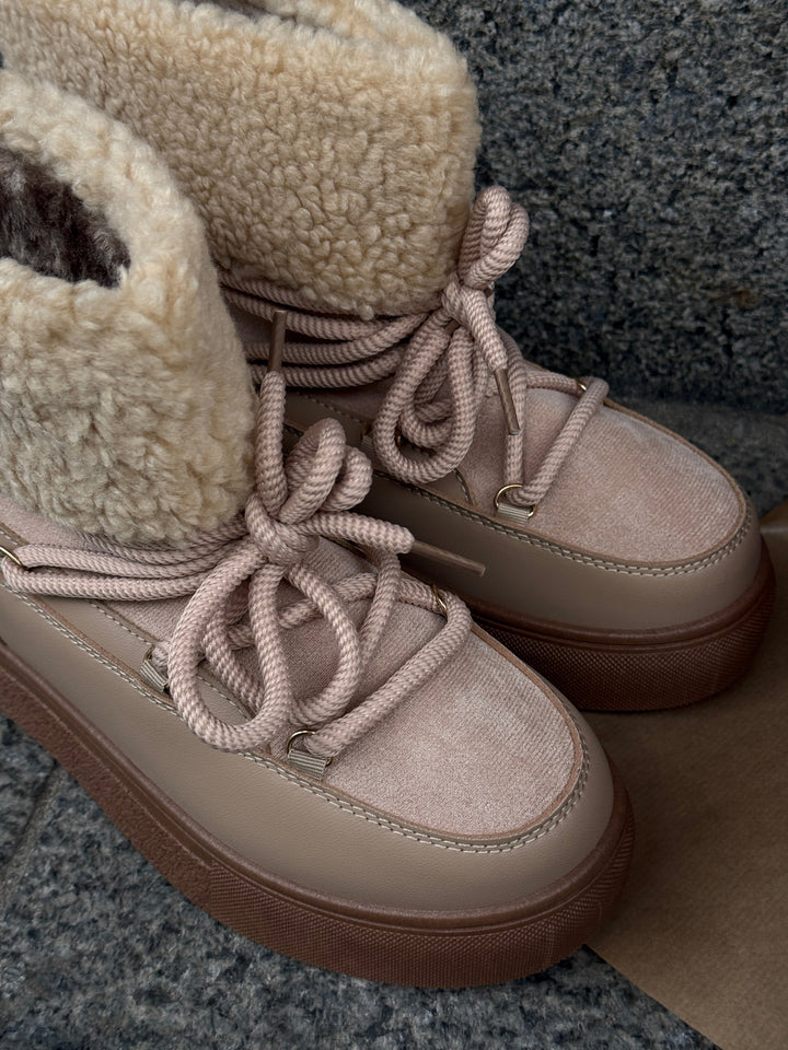Signe Teddy Winther Boots - Beige