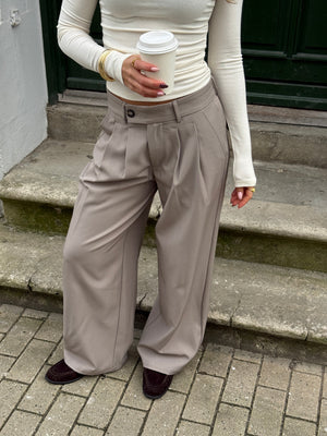 Nora Pants Petit - Light Grey