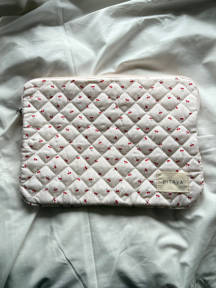 Emma Computer Sleeve - Red Cherry