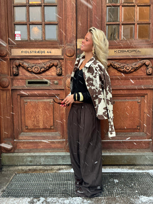 Luna spijkerjasje - Koeienprint