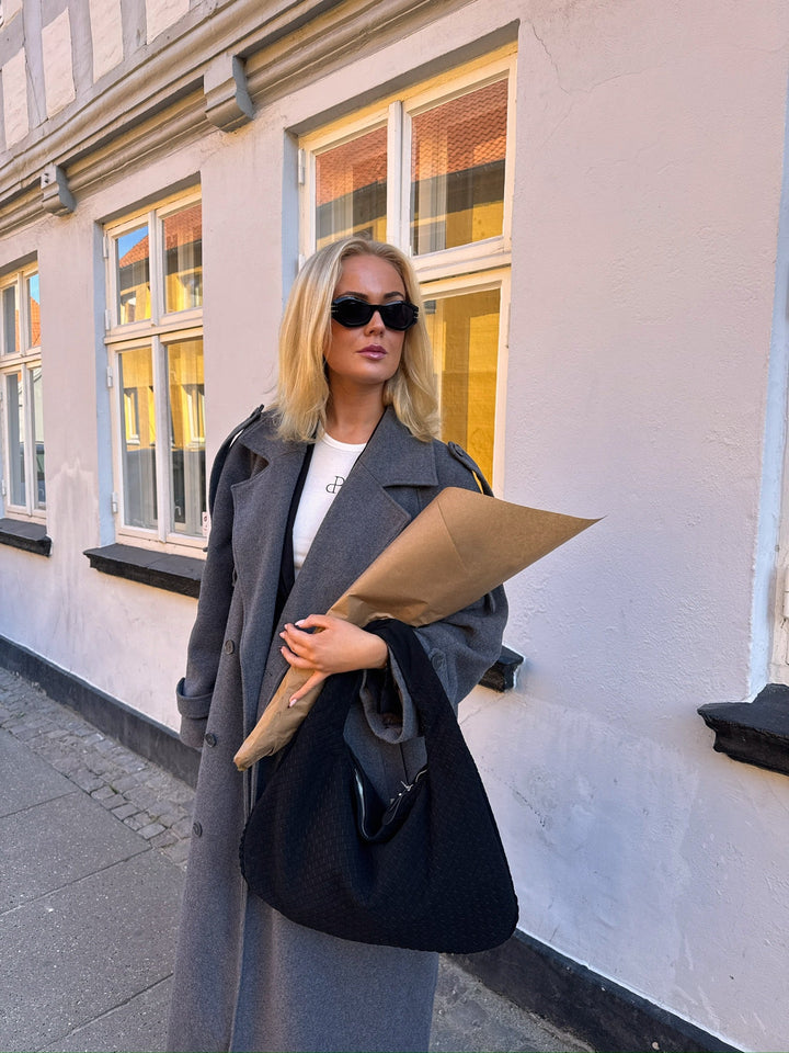 Charlotte Bag Faux Suede - Black