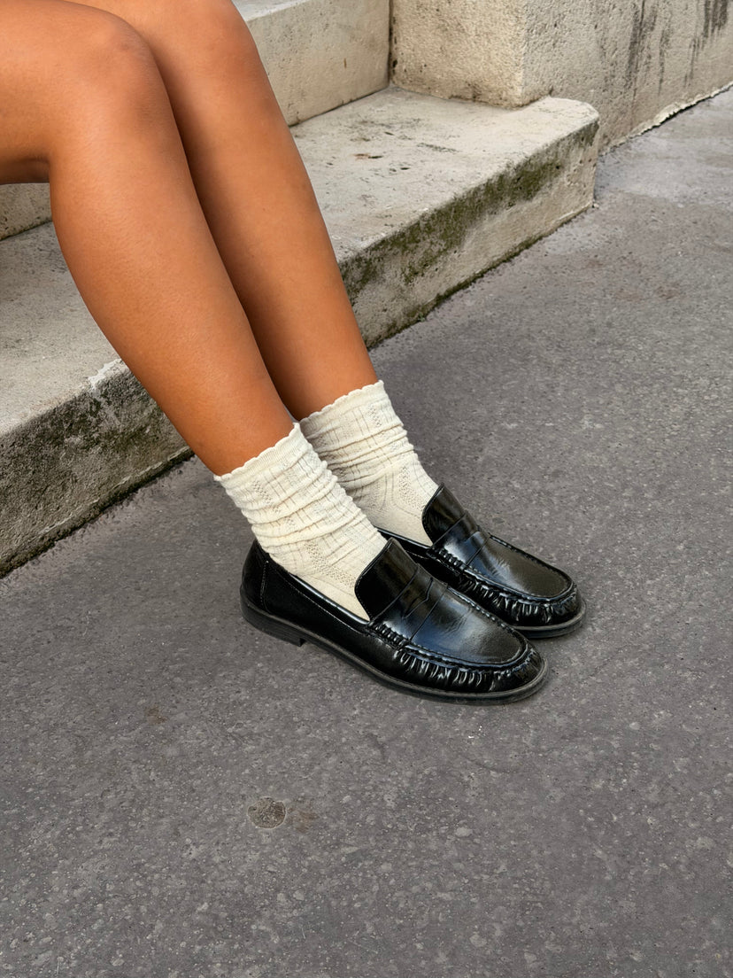 Melinda Loafers - Shiny Black