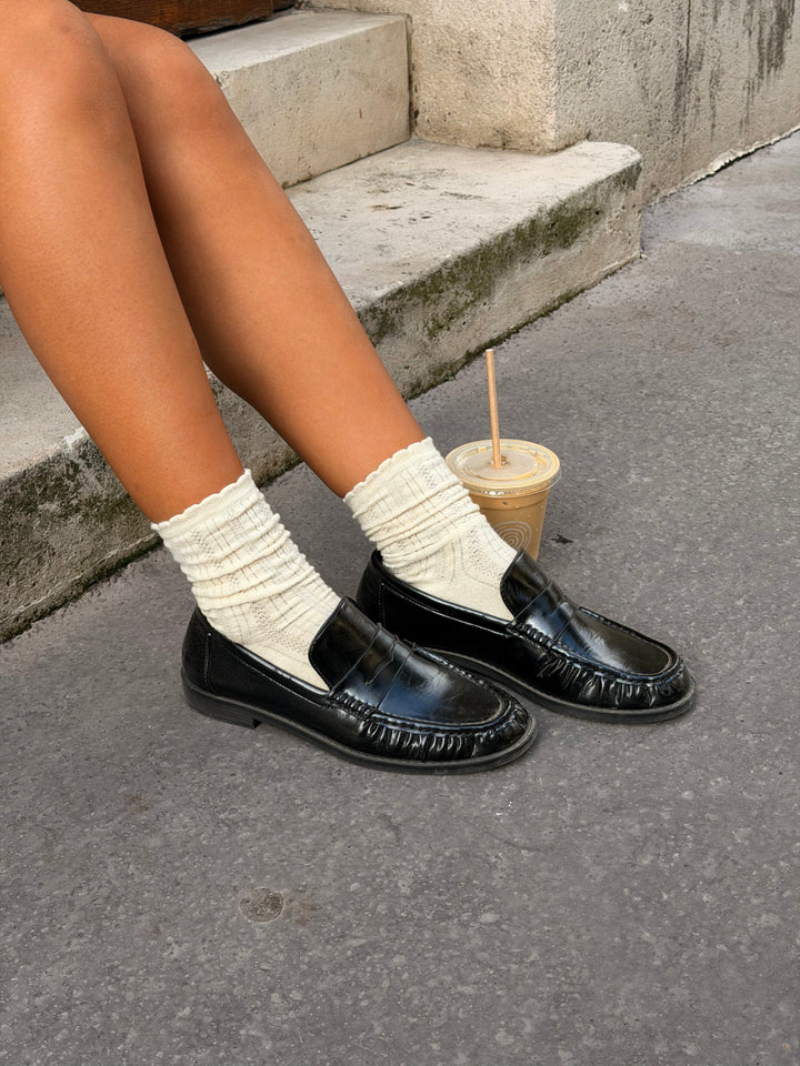 Melinda Loafers - Shiny Black