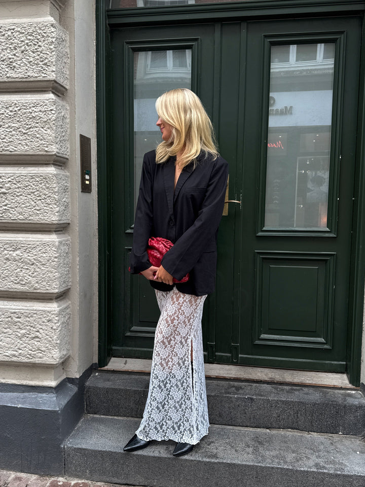 Aisha kanten rok - wit