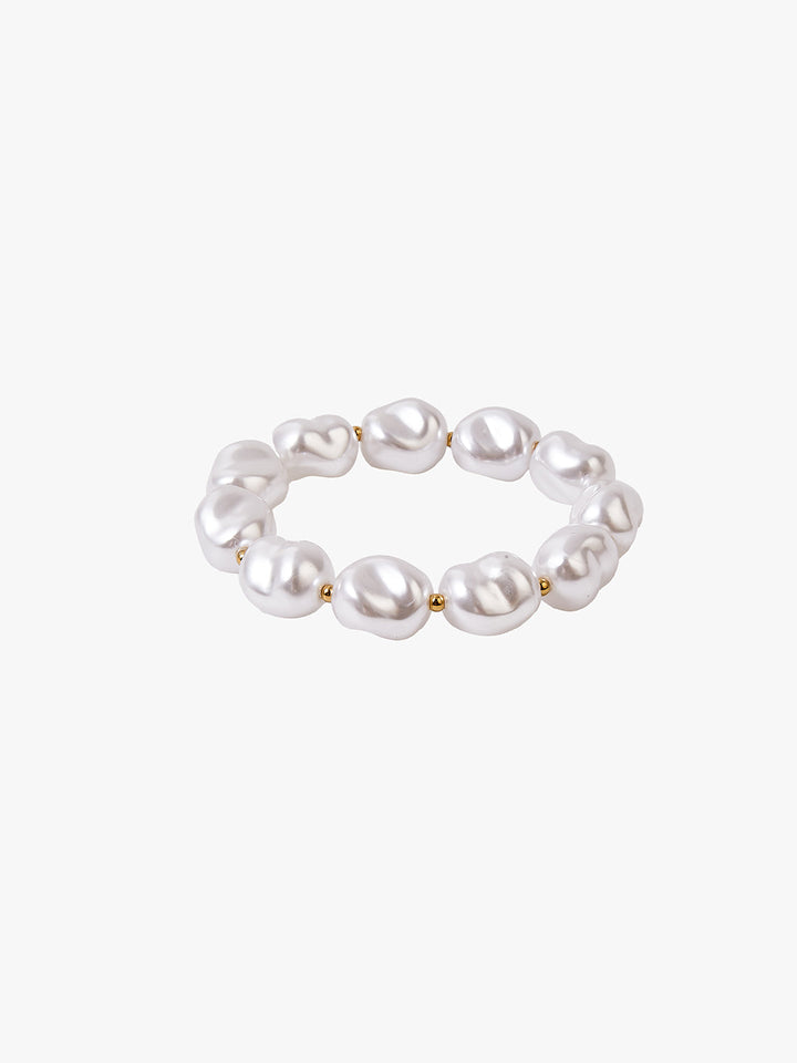 Elsa Pearl Bracelet - Gold Plated