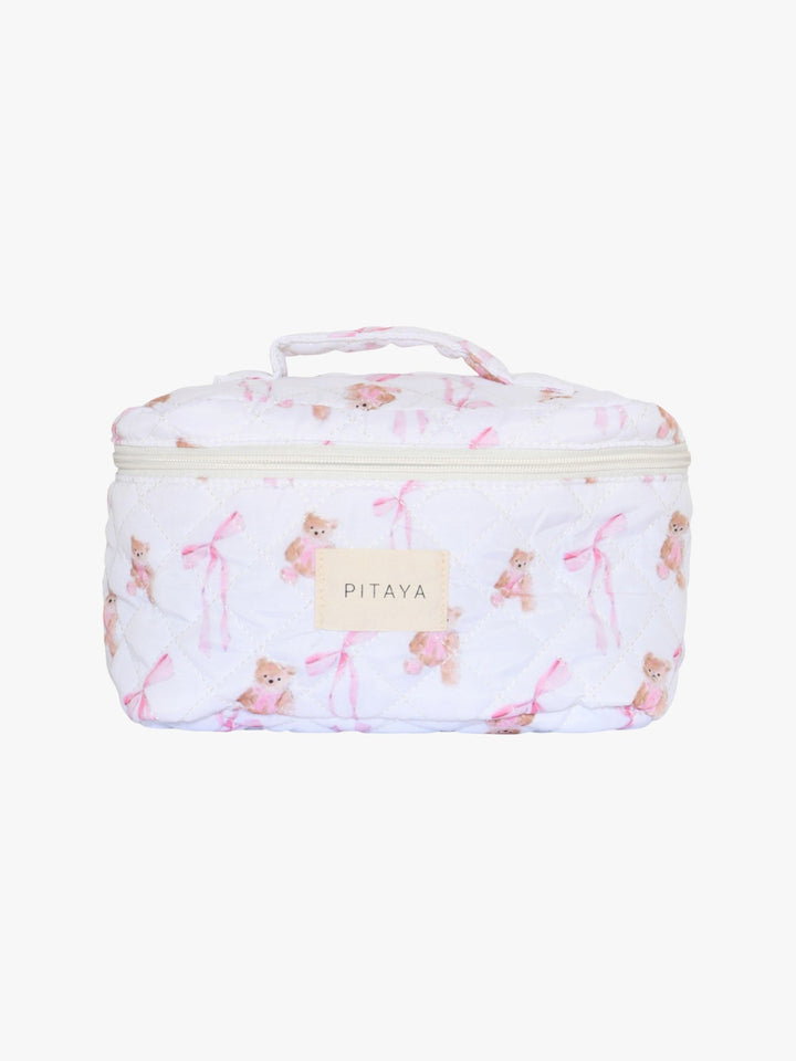 Large Makeup Bag - Cute Teddy