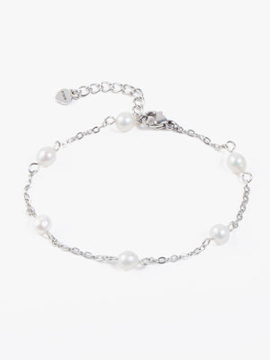 Rikke Pearl Bracelet - Stainless Steel