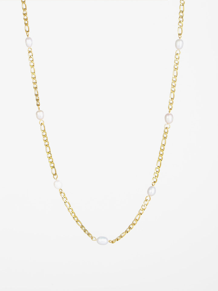 Pernille Pearl Necklace - Gold Plated