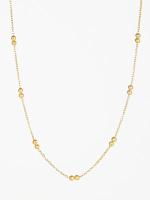 Filine Ball Necklace - Gold Plated