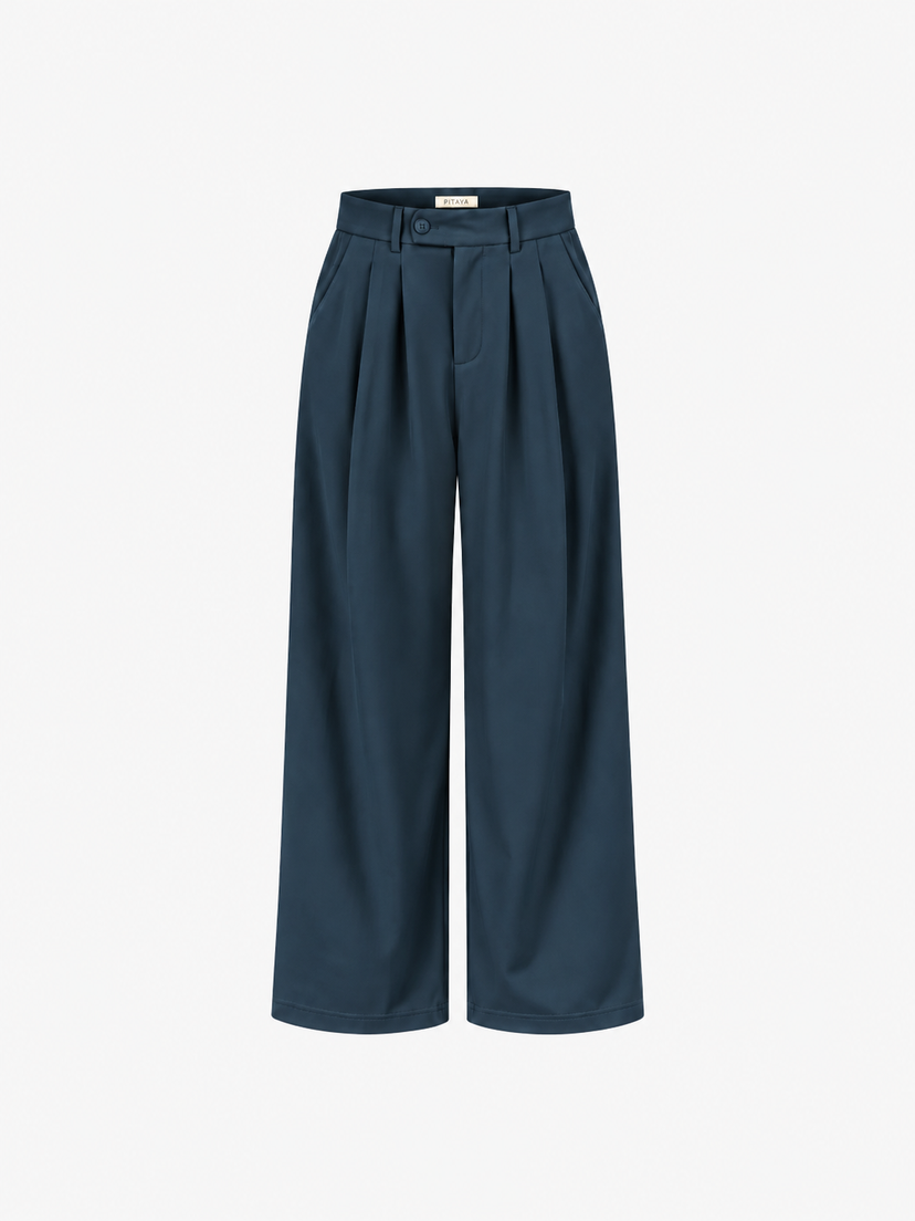 Nora Pants - Petroleum Blue