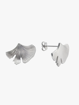 Winnie Mini Leaf Earrings - Stainless Steel