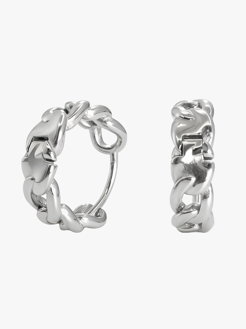 Sadie Small Chain Earrings - Stainless Steel