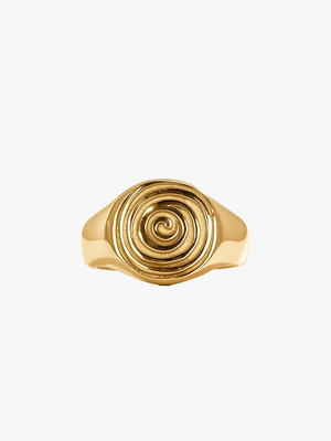 Harper Chunky Ring - Gold Plated