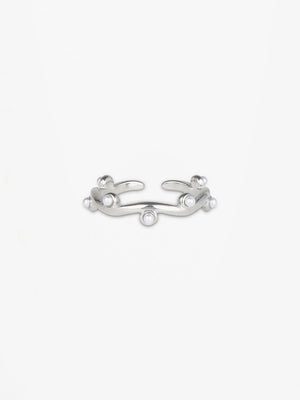 Emma Pearl Ring - Stainless Steel