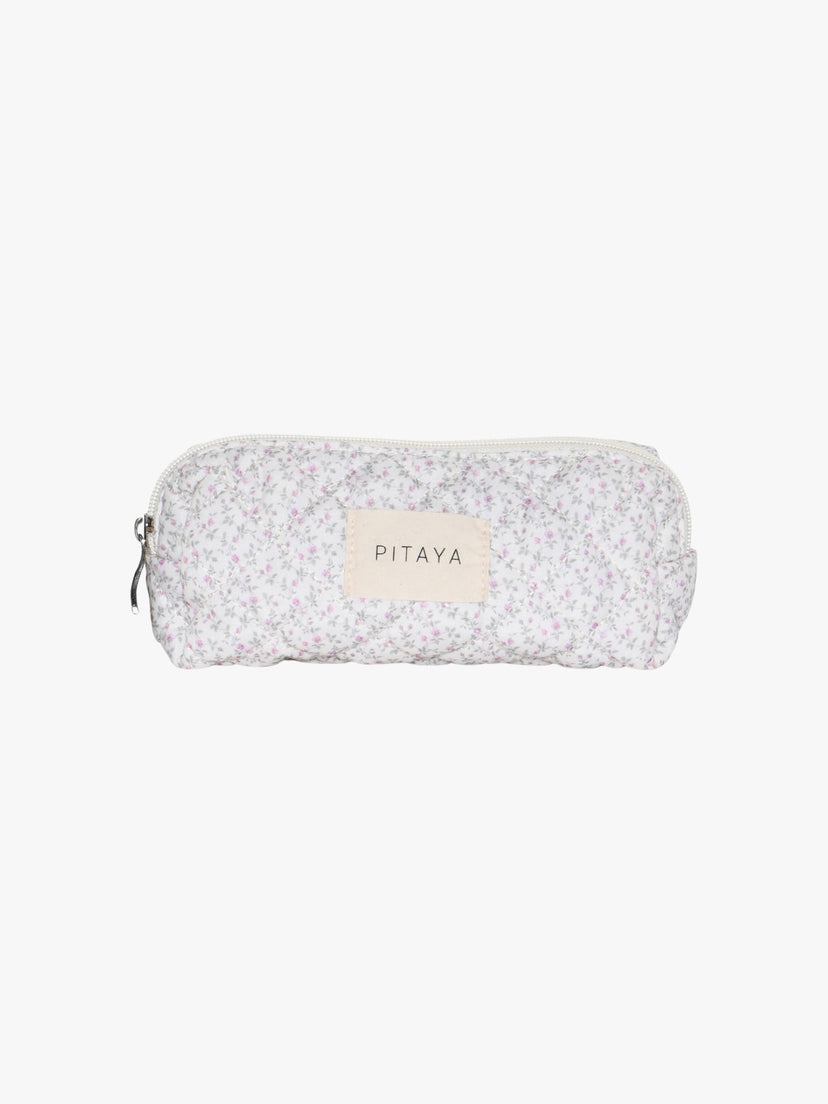 Small Makeup Bag - Purple Flower