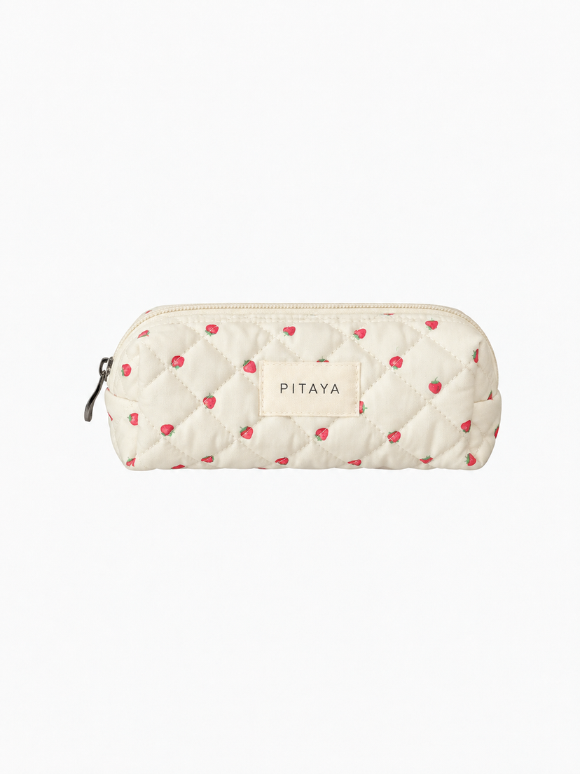 Small Makeup Bag - Strawberries