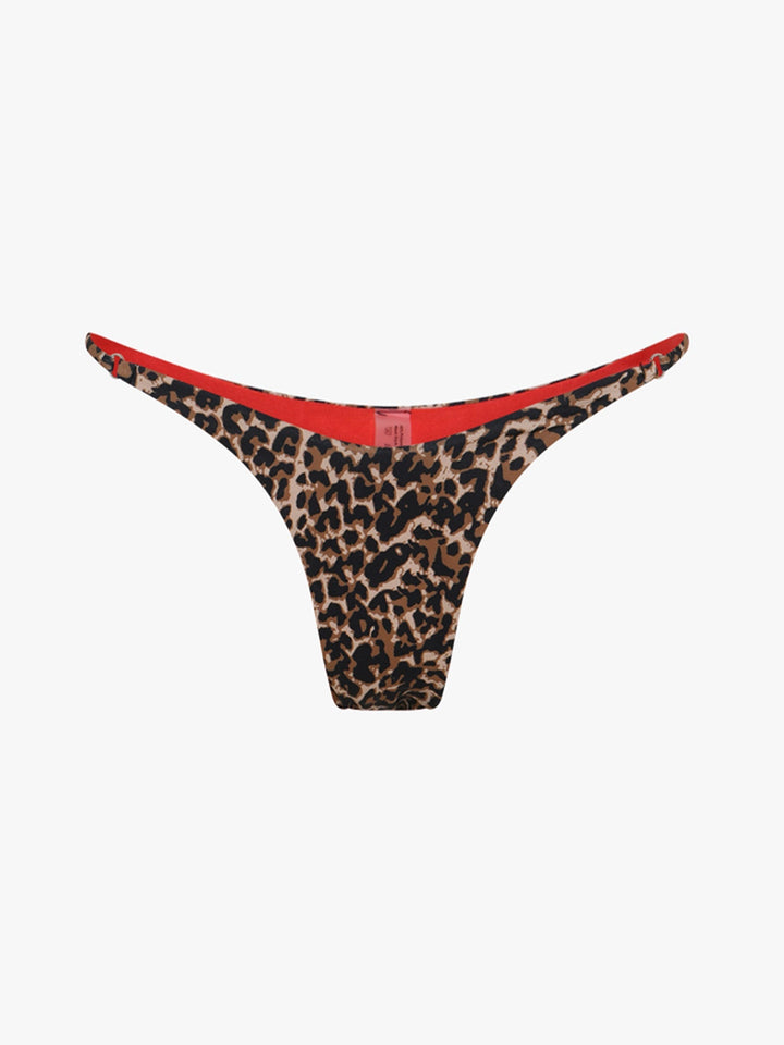 Elena Bikini Bottom - Black Leopard