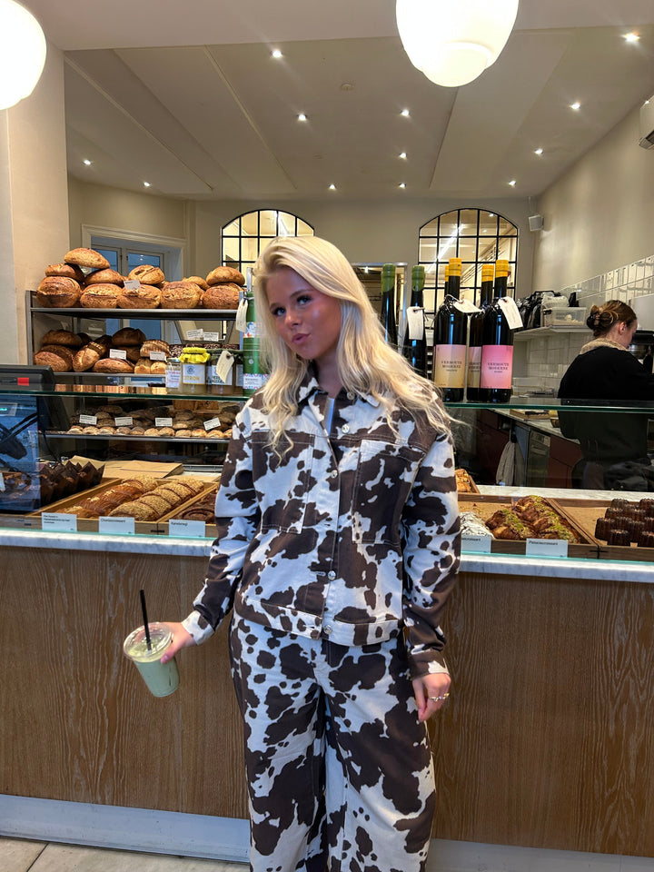 Luna spijkerjasje - Koeienprint