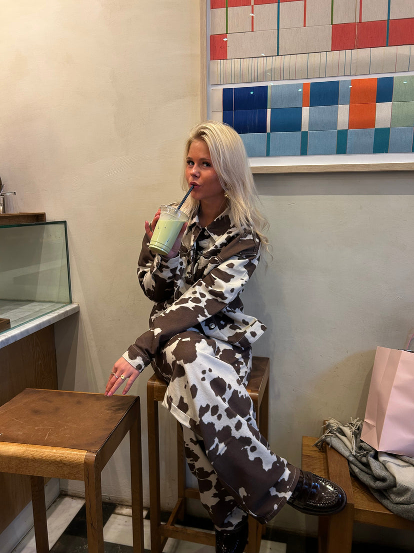 Luna spijkerjasje - Koeienprint