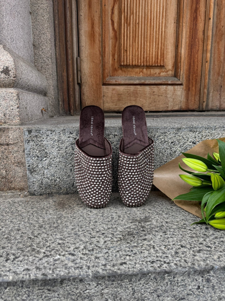 Lilly Mule - Dark Brown