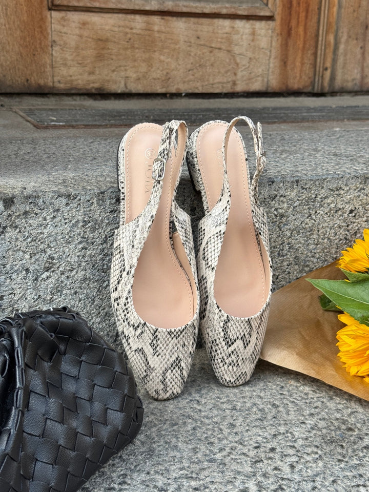 Luna Slingback - Snake