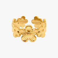 Rosie Ring - Gold Plated